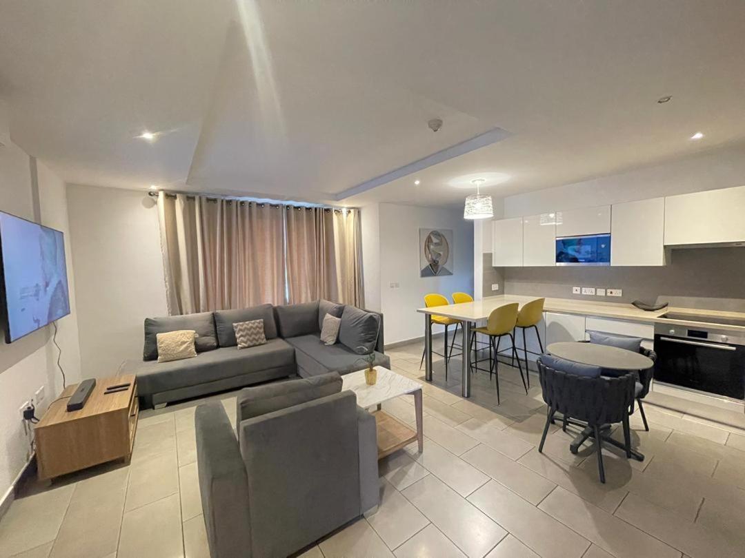 Luxury Labone Edge 2-Bedroom Apartment In Accra - Fivehills Homes 외부 사진